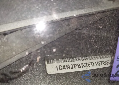 2015 Jeep Patriot Altitude Edition from USA, damaged, VIN 1C4NJPBA2FD107005